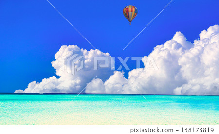 The beautiful coral reefs of Tumon Bay, Guam. The beautiful coral reefs of Tumon Bay, Guam. 138173819