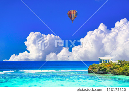 The beautiful coral reefs of Tumon Bay, Guam. The beautiful coral reefs of Tumon Bay, Guam. 138173820