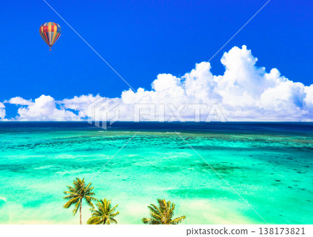 The beautiful coral reefs of Tumon Bay, Guam. The beautiful coral reefs of Tumon Bay, Guam. 138173821