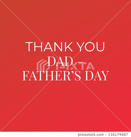 Thank You Dad Fathers Day Design 2026 Thank You Dad Fathers Day Design 2026 138174887