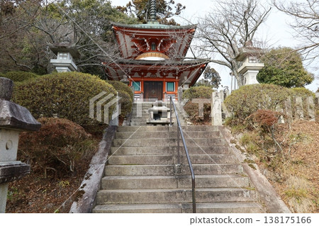 A view of the grounds of Kurama-dera Temple in Sakyo Ward, Kyoto City. A view of the grounds of Kurama-dera Temple in Sakyo Ward, Kyoto City. 138175166