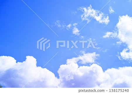 Blue sky and cloud image 138175240