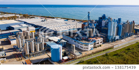 Industrial facilities of Mataro factory, Spain Industrial facilities of Mataro factory, Spain 138175439