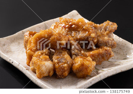 Pork cutlet with sweet and sour sauce Pork cutlet with sweet and sour sauce 138175749