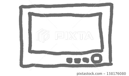 Microwave oven - illustration of a home appliance 138176080