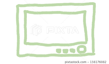Microwave oven - illustration of a home appliance 138176082