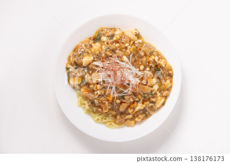 Mapo Tofu Mixed Noodles 138176173