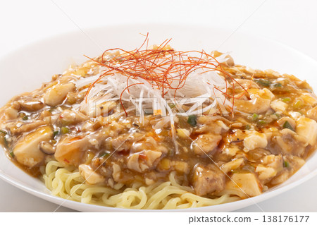Mapo Tofu Mixed Noodles 138176177