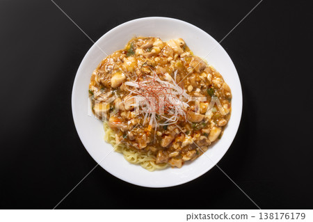 Mapo Tofu Mixed Noodles 138176179