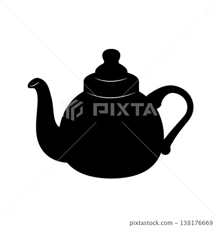 一個簡單的單色茶壺 一個簡單的單色茶壺 138176669