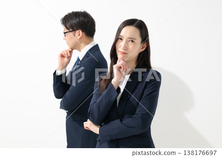 Worried business person Worried business person 138176697