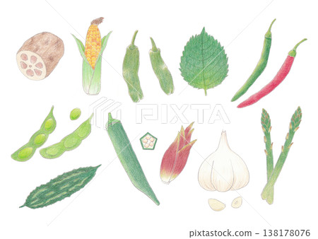 Various vegetable sets Various vegetable sets 138178076