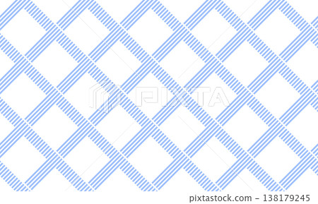 Seamless Geometric Checked Light Blue Pattern. Seamless Geometric Checked Light Blue Pattern. 138179245