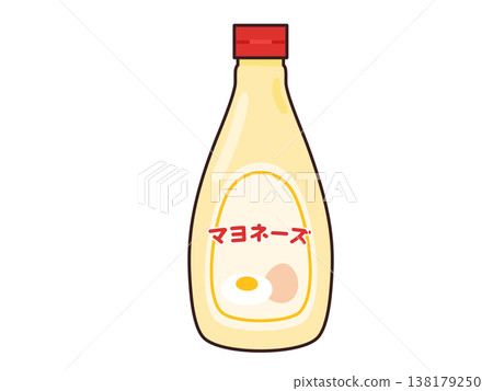 illustration of mayonnaise 138179250