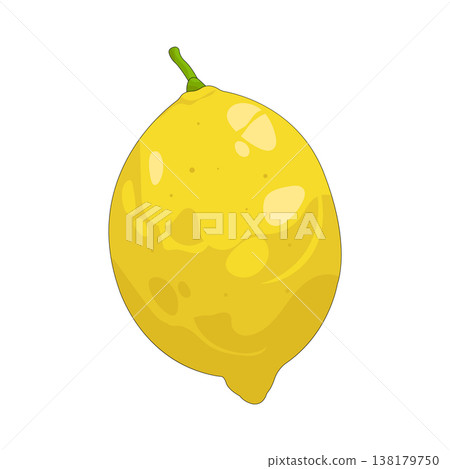 Illustration of lemon Illustration of lemon 138179750