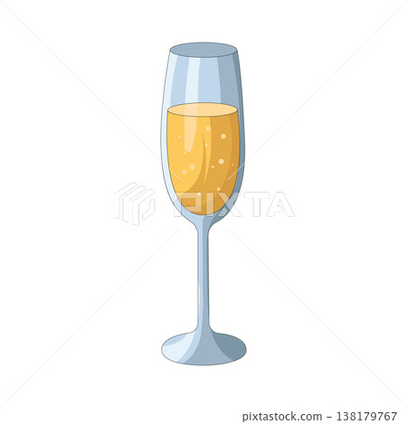 Illustration of champagne  138179767