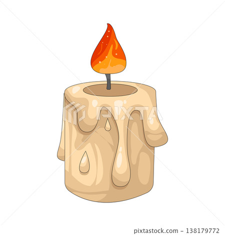 Illustration of candle Illustration of candle 138179772