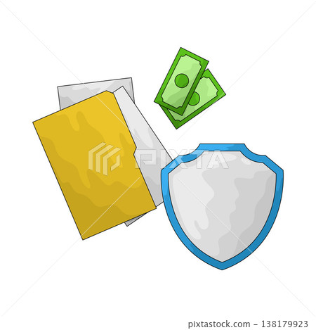 Illustration of Business Insurance 138179923