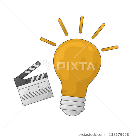 Illustration of script idea Illustration of script idea 138179938