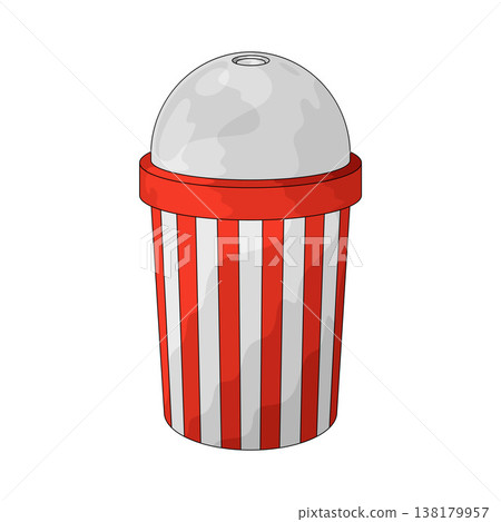 Illustration of Soda Cup Illustration of Soda Cup 138179957