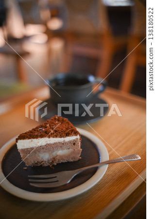 Delicious chocolate cake from a cafe Delicious chocolate cake from a cafe 138180522