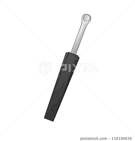 Illustration of Ear Pick Illustration of Ear Pick 138180650