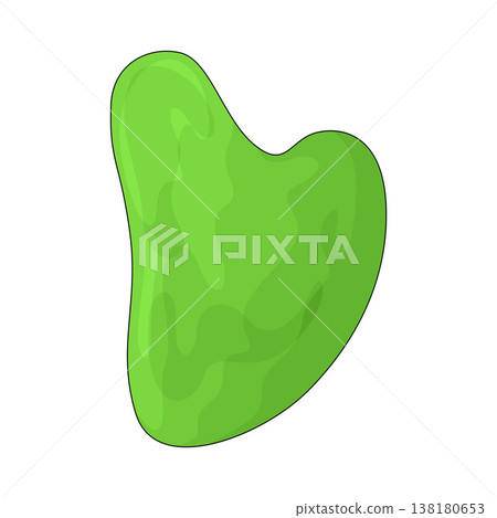 Illustration of Gua Sha Illustration of Gua Sha 138180653