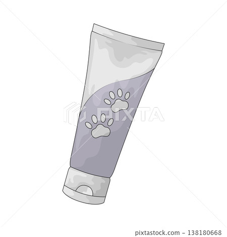 Illustration of Animal toothpaste Illustration of Animal toothpaste 138180668
