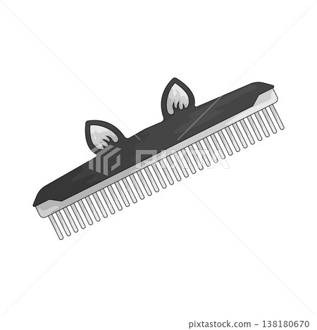 Illustration of Comb Illustration of Comb 138180670