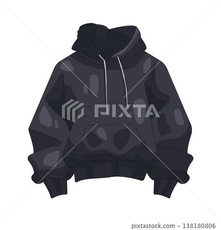 Illustration of hoodie 138180806