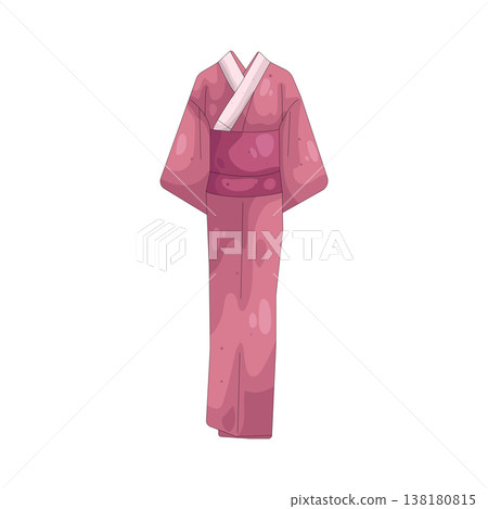 Illustration of kimono   138180815