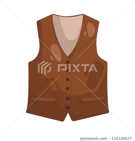 Illustration of vest  138180827