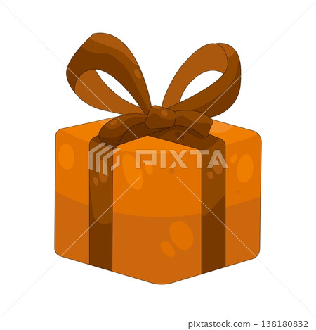 Illustration of gift box Illustration of gift box 138180832