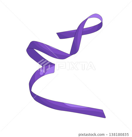 Illustration of ribbon  138180835