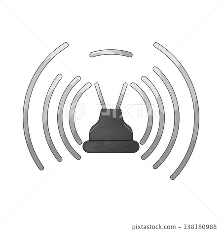 Illustration of fire alarm 138180988