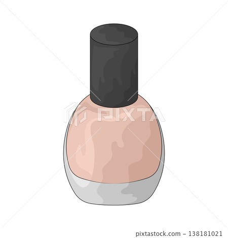 Illustration of Nail Polish 138181021