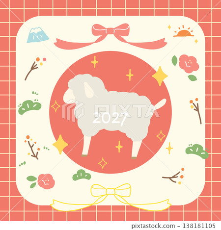 可愛的綿羊圖材料 可愛的綿羊圖材料 138181105