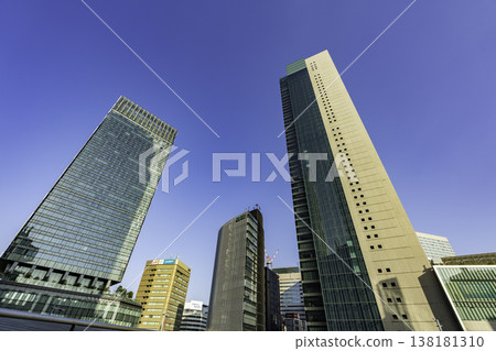 Nagoya Station, Sakuradori Exit, cluster of skyscrapers, Nagoya City, Aichi Prefecture Nagoya Station, Sakuradori Exit, cluster of skyscrapers, Nagoya City, Aichi Prefecture 138181310