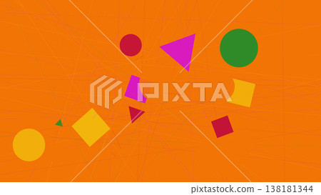 A minimalist vector composition in the style of abstractionism 138181344