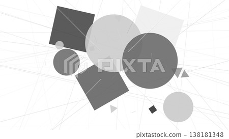 A minimalist vector composition in the style of abstractionism 138181348