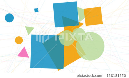 A minimalist vector composition in the style of abstractionism 138181350