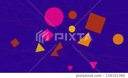 A minimalist vector composition in the style of abstractionism A minimalist vector composition in the style of abstractionism 138181360
