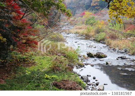 岡山縣加賀郡吉備中央町鵜鶘溪谷 138181567