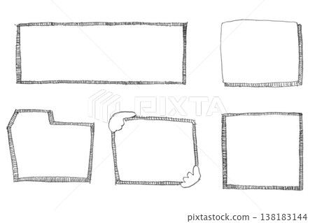 簡約時尚的裝飾相框套裝 138183144
