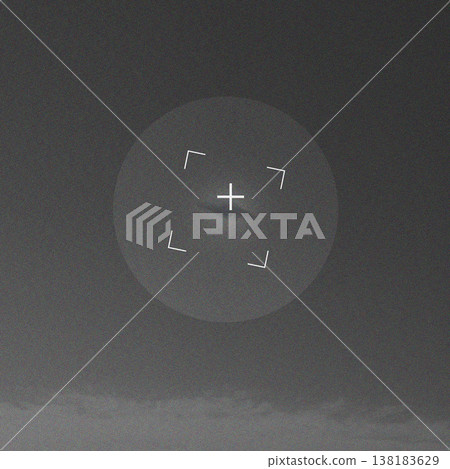 Ufo, viewfinder and alien spaceship in sky as science fiction, fantasy or conspiracy theory. Extraterrestrial, supernatural or zoom surreal object for futuristic, mysterious or flying saucer in space Ufo, viewfinder and alien spaceship in sky as science fiction, fantasy or conspiracy theory. Extraterrestrial, supernatural or zoom surreal object for futuristic, mysterious or flying saucer in space 138183629