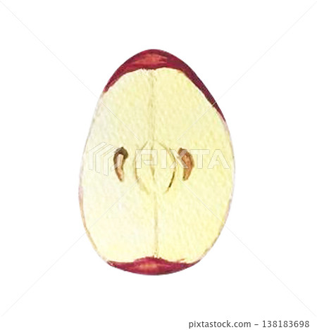 apple watercolor illustration 138183698
