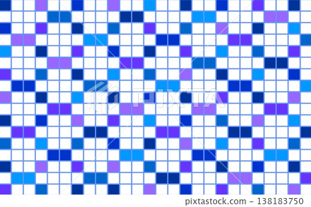 Geometric pattern, square, white background, blue, purple Geometric pattern, square, white background, blue, purple 138183750