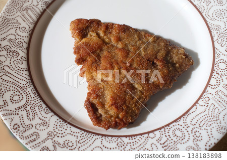 Meat Dish Ready to Eat on Rustic Plate Meat Dish Ready to Eat on Rustic Plate 138183898