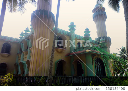 Muslim mosque in India 138184408