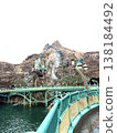 Unusual rock formations seen from weathered rocks 138184492